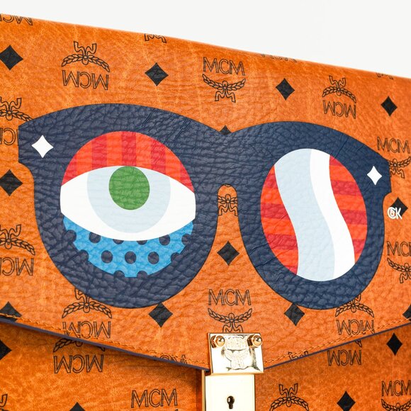 MCM X Craig & Karl 2013 Eyes On The Horizon Monogram Portfolio Case - Picture 6 of 11
